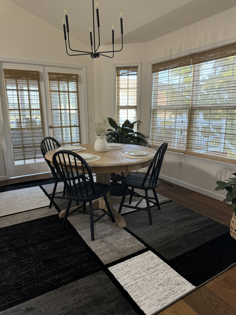 Elevated our dining space...